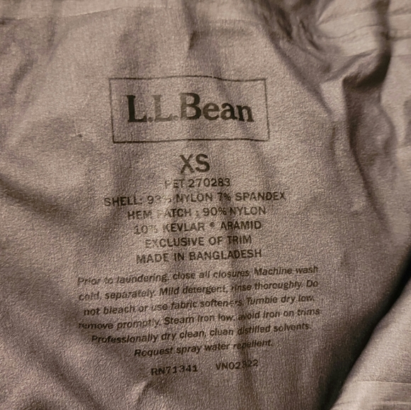 LLBEAN Gore-tex Pro Shell pants - Picture 3 of 3